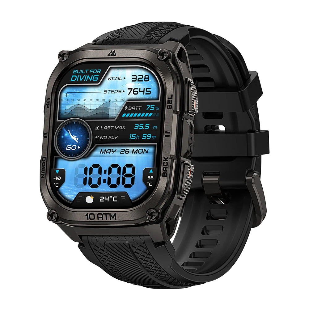KOSPET Tank M4 GPS Smart Watch With Health Monitoring and Waterproof Design
