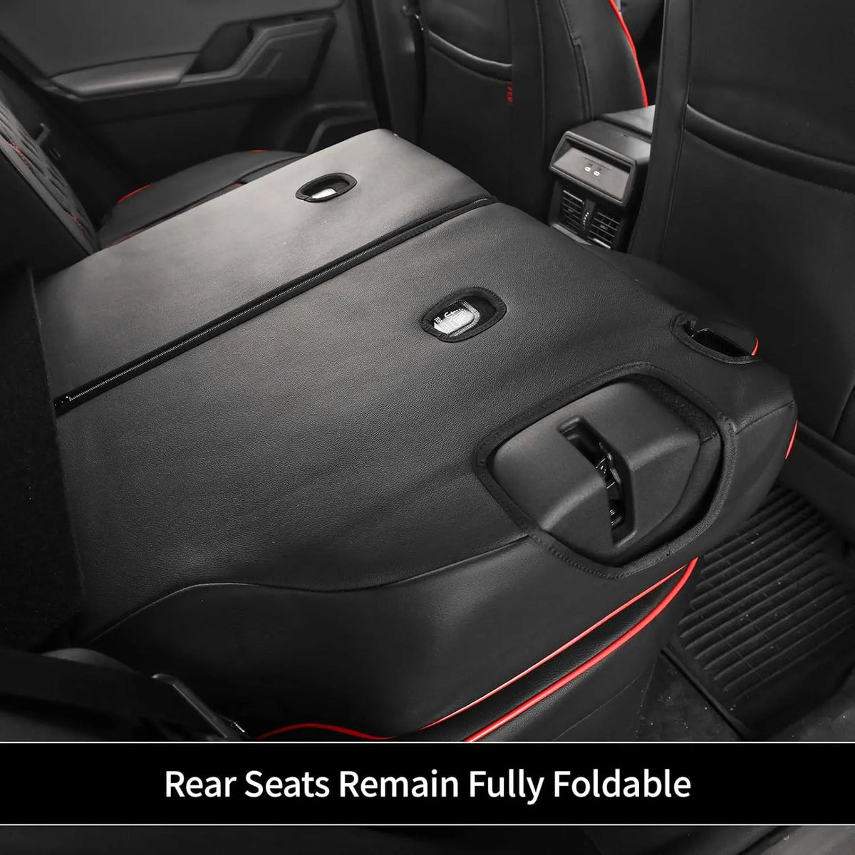 EKR Car Seat Covers Custom Fit for Toyota Rav4 (Hybrid) 2026 LE/XLE Premium/SE/XSE/Woodland/Limited Full Set Leather Car Seat Cover for SUV