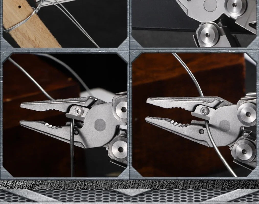 Daicamping DL10 Stainless Steel Folding Knife Multitool Pliers