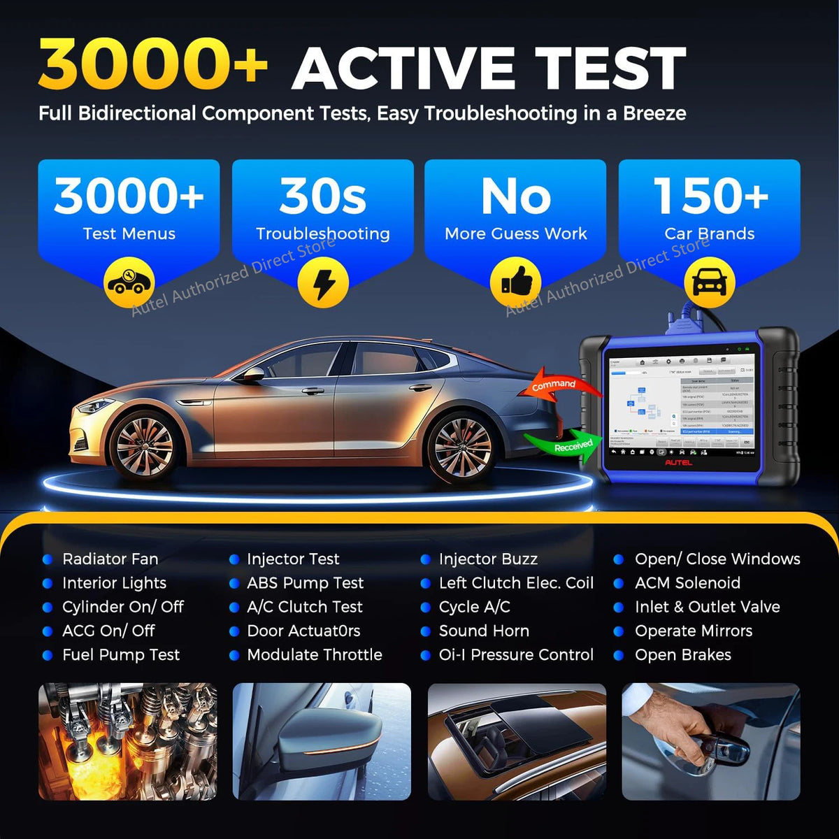 Autel MaxiIM IM508S Automotive Diagnostic Scanner and Key Programmer