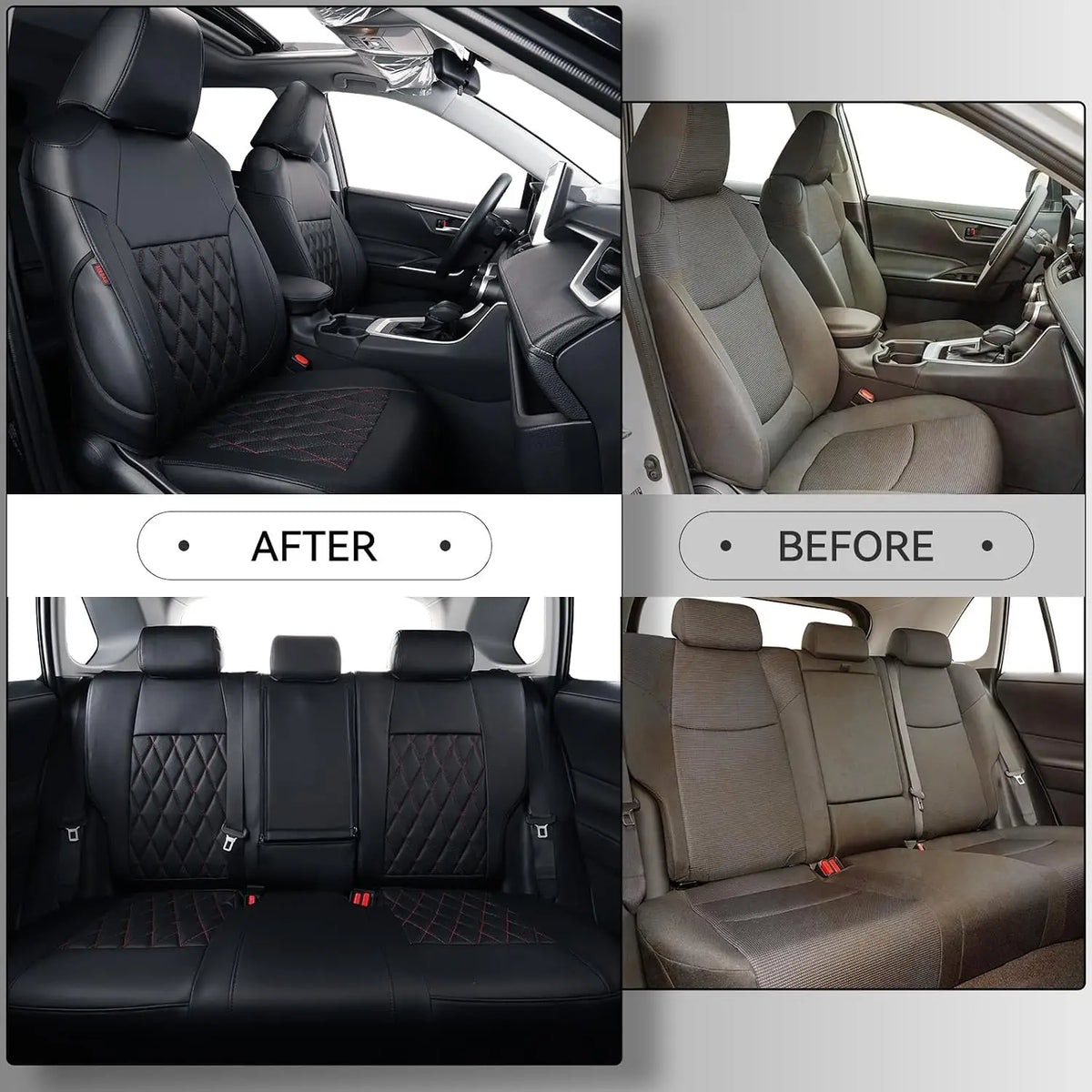 Coverdream Custom Fit Waterproof Seat Covers for Toyota Corolla Cross