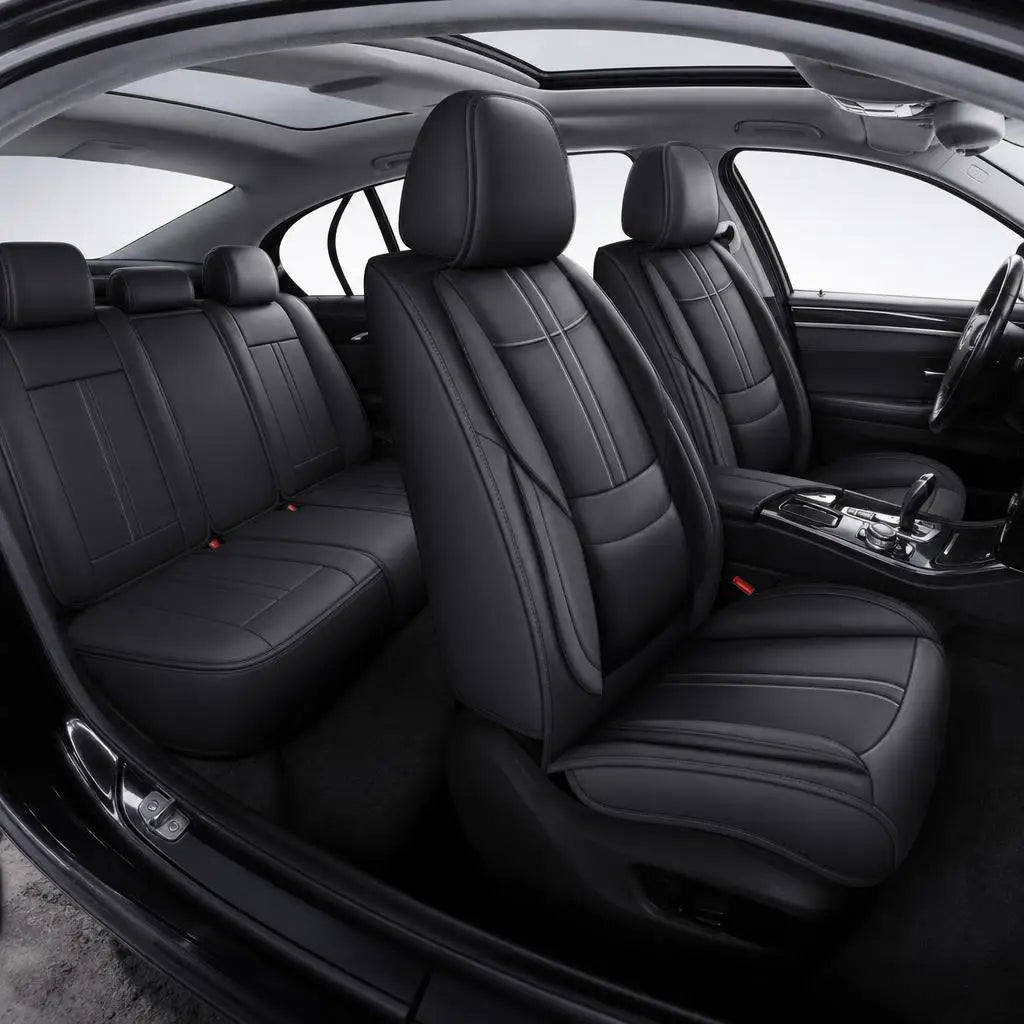 Mercedes Benz Nappa Leather Seat Covers Airbag Compatible Breathable Waterproof
