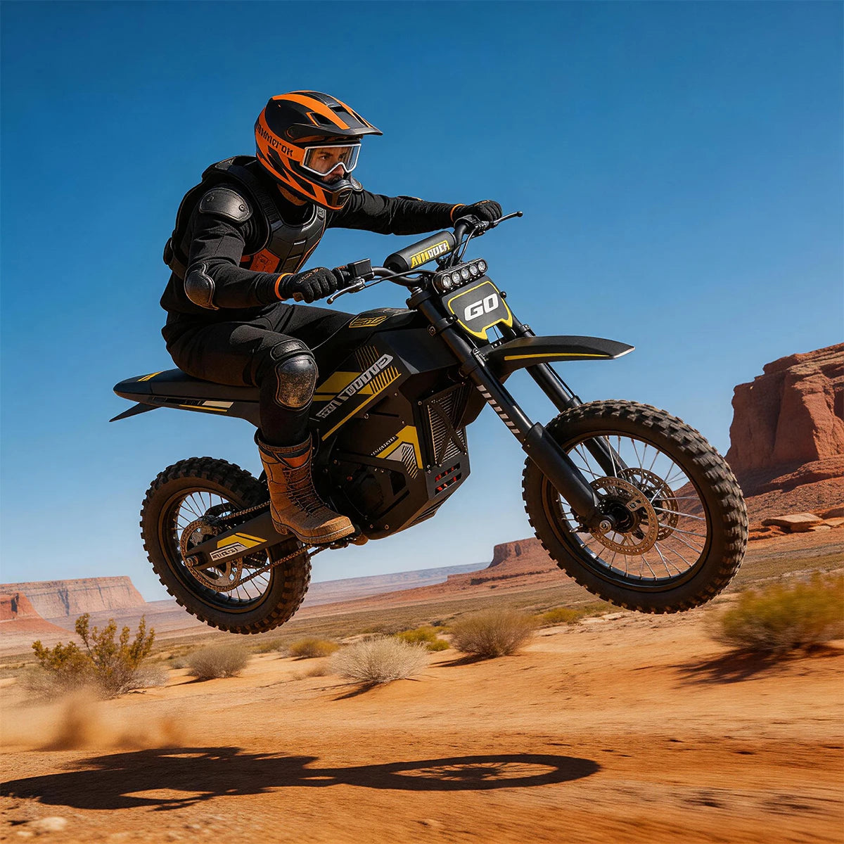 New G1 Electric E-bike Dirt Bike 1500W 48V 20.8AH Electric Motorcycle Fat Tire Nitrogen Suspension E Dirt Bike for Teens and Adults
