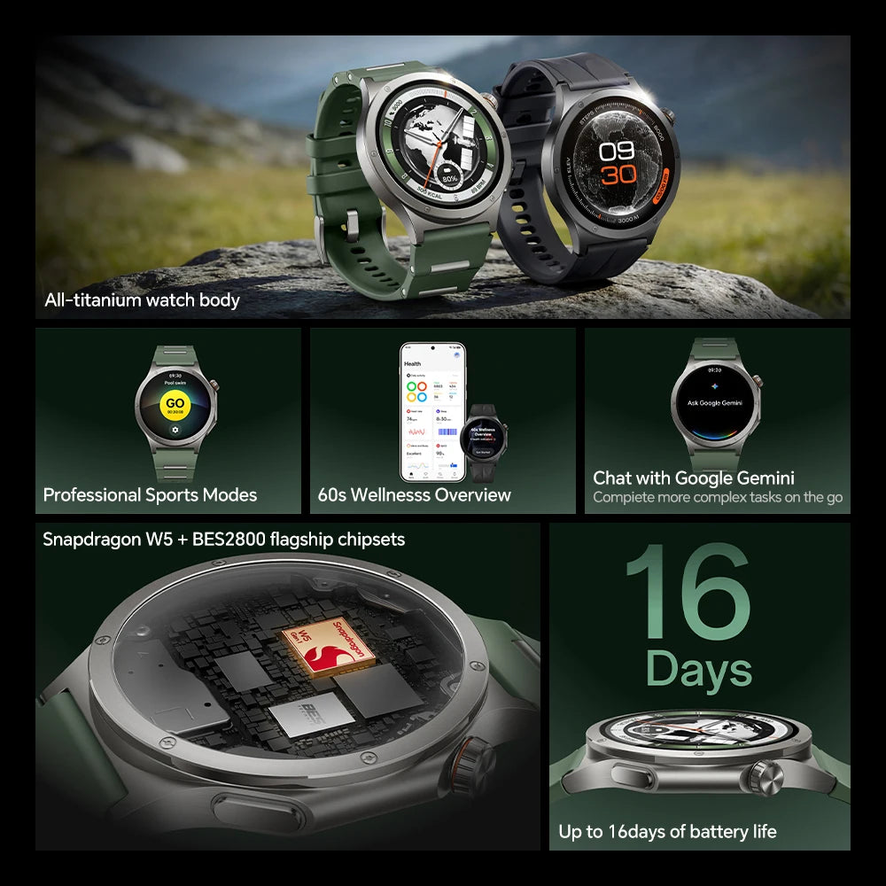 OnePlus Watch 4 Smartwatch With Fitness And Health Tracking
