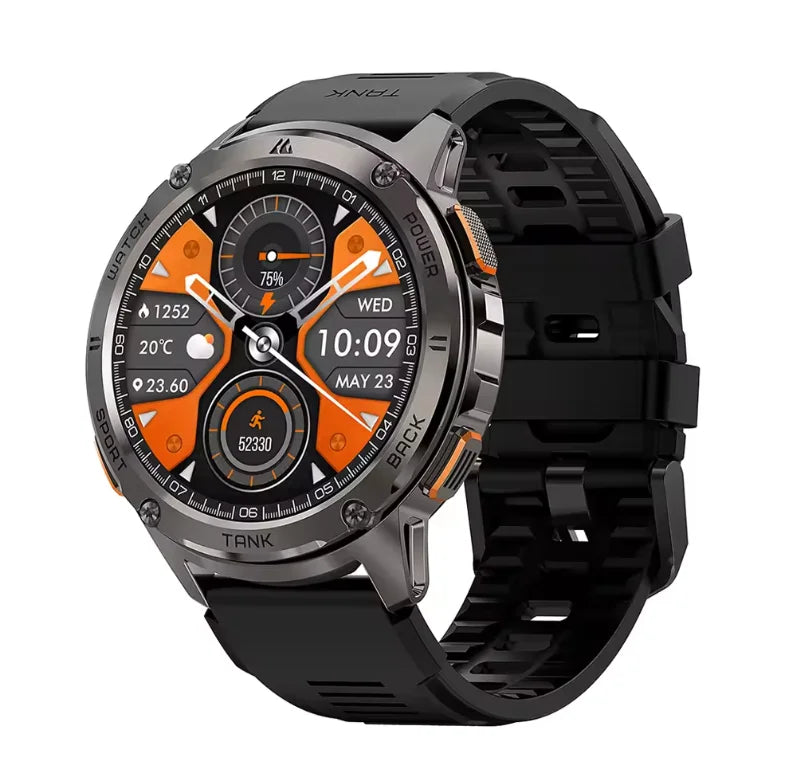 KOSPET Tank T3 AMOLED Smartwatch Bluetooth Calling Fitness Tracker