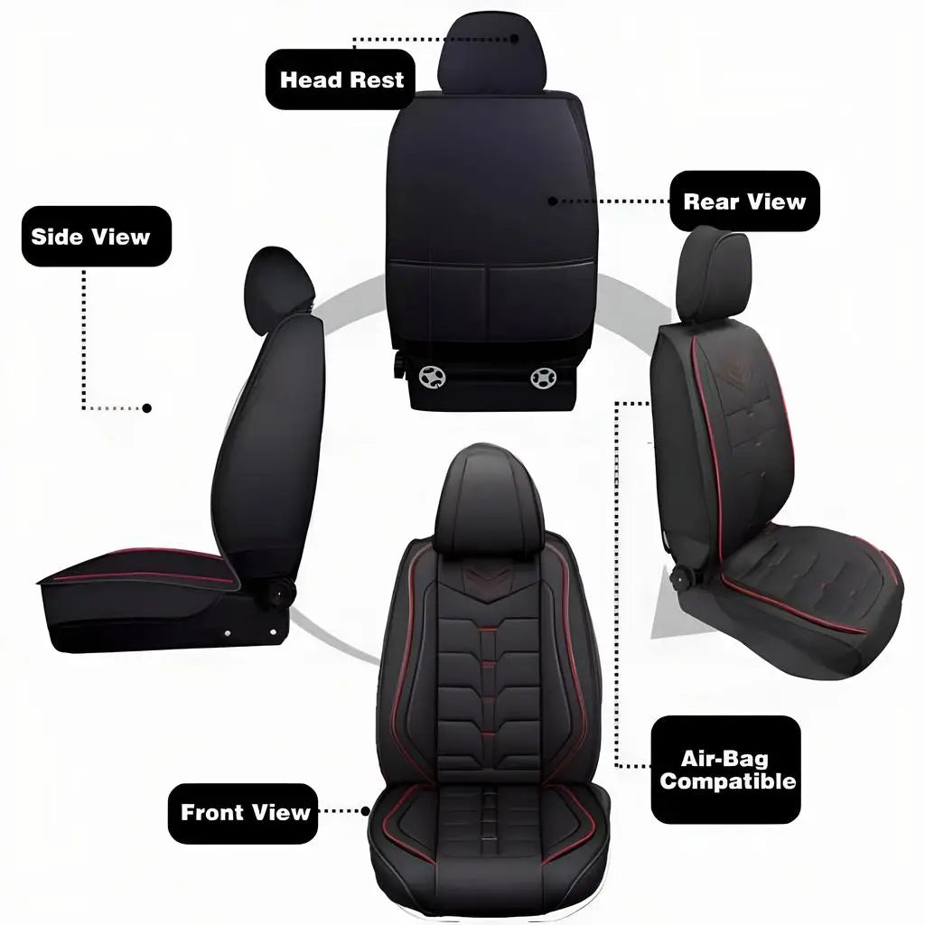Toyota Camry Waterproof Scratch Resistant PU Leather Seat Covers
