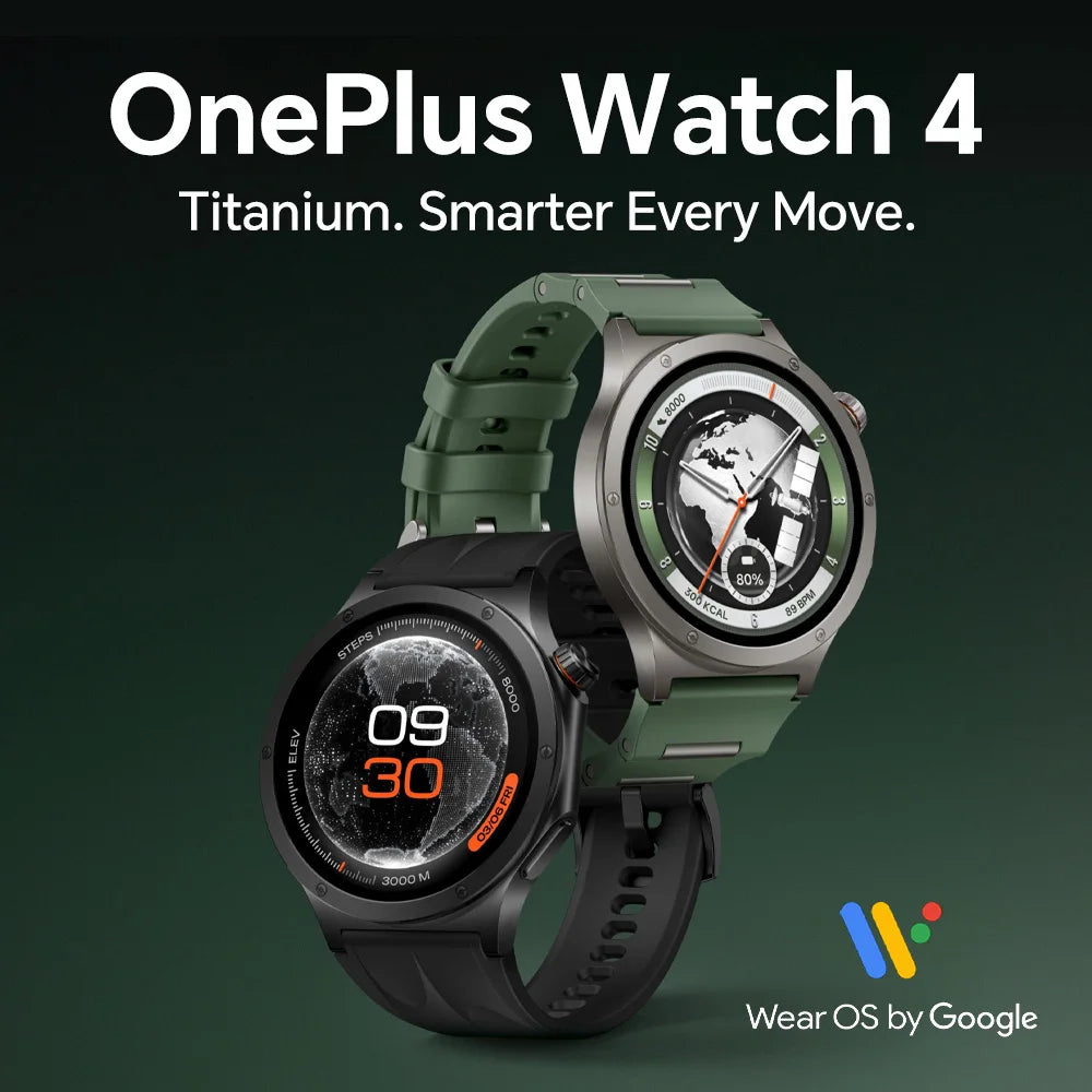 OnePlus Watch 4 Smartwatch With Fitness And Health Tracking