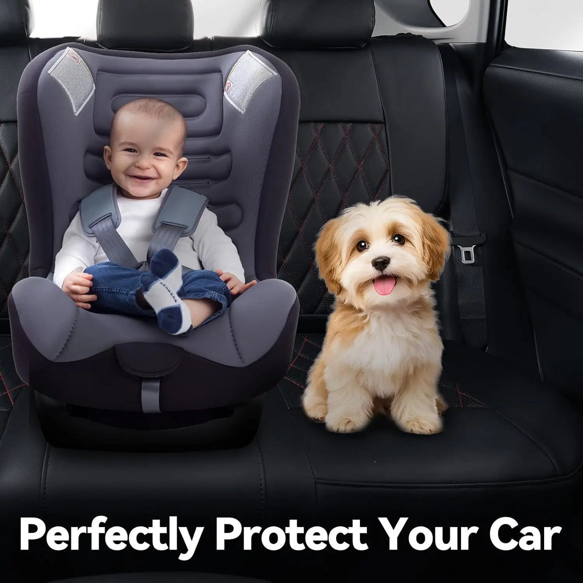 Coverdream Custom Fit Waterproof Seat Covers for Toyota Corolla Cross