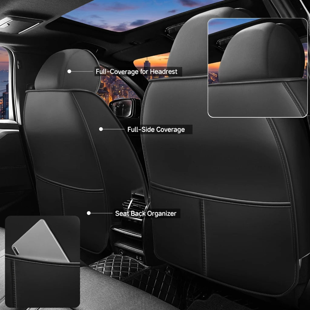 Toyota Camry Waterproof Scratch Resistant PU Leather Seat Covers