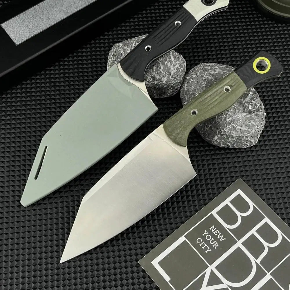 BM 4010BK-01 with Sheath Fixed Blade Knife Wild Survival Multi-tool Men's Gift Outdoor EDC Utility Straight Knives