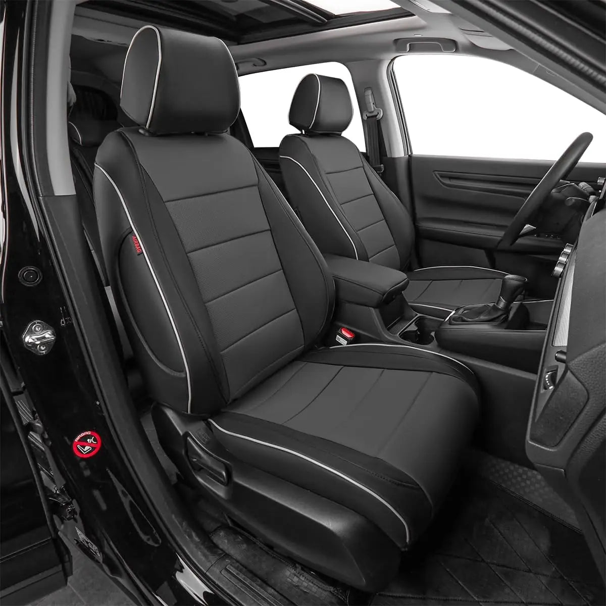 EKR Car Seat Covers For Honda CRV Custom Fit For CR-V 2023-2026 EX/EX-L/LX/Touring/Sport Waterproof Leather Cushion Seat Protective Cover