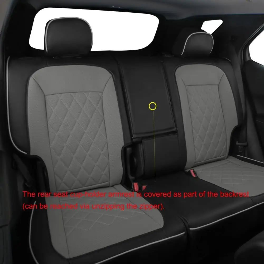 EKR Custom Fit Leather Seat Covers for Chevrolet Equinox