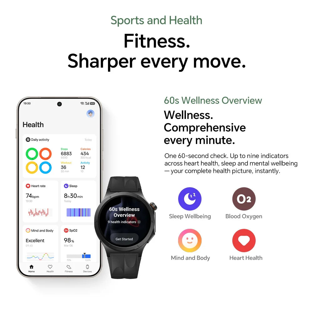 OnePlus Watch 4 Smartwatch With Fitness And Health Tracking