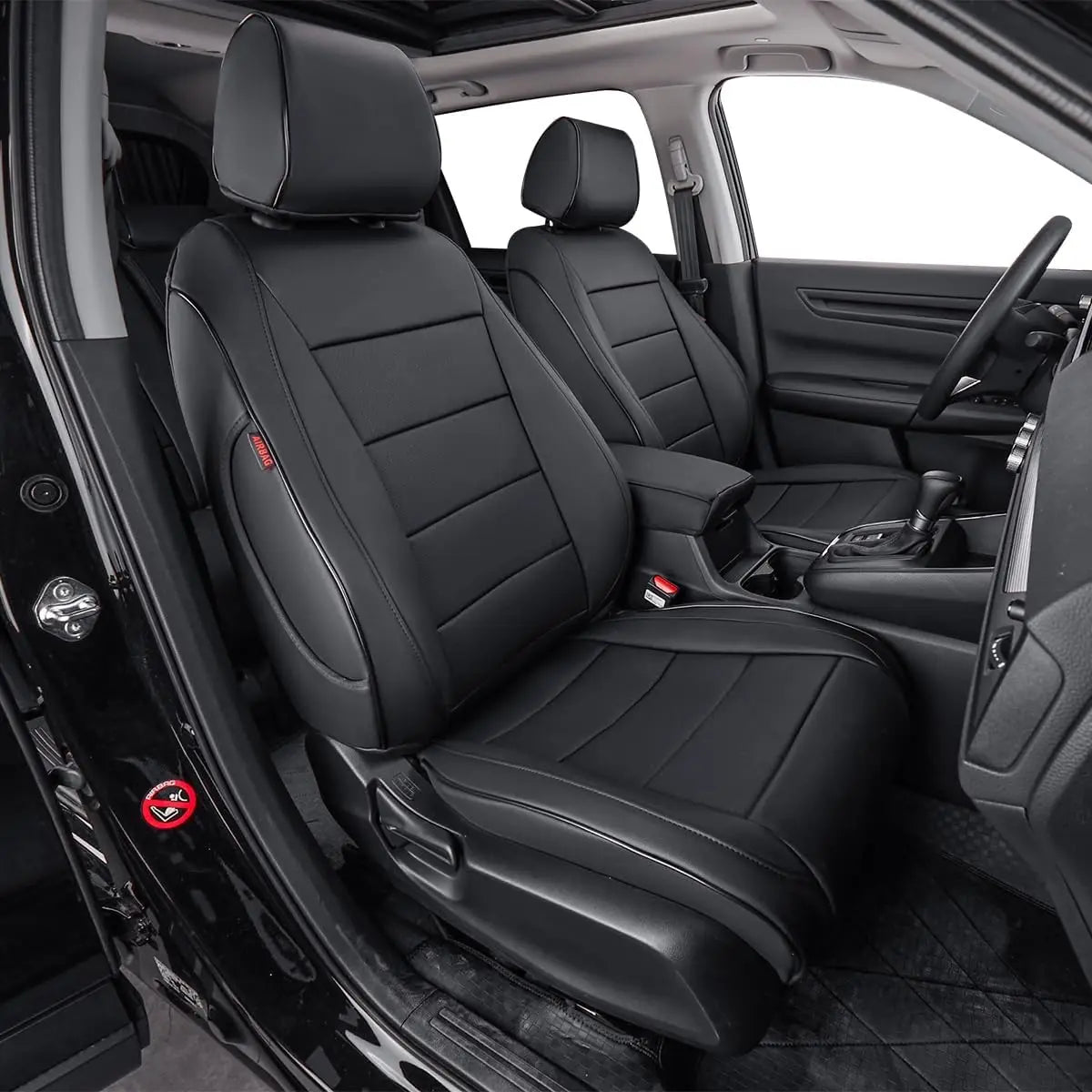 EKR Car Seat Covers For Honda CRV Custom Fit For CR-V 2023-2026 EX/EX-L/LX/Touring/Sport Waterproof Leather Cushion Seat Protective Cover