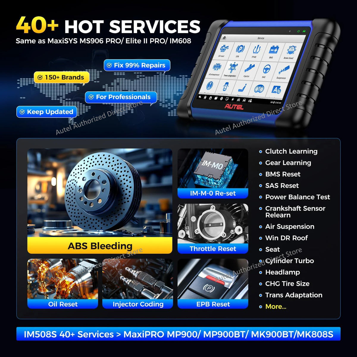 Autel MaxiIM IM508S Automotive Diagnostic Scanner and Key Programmer