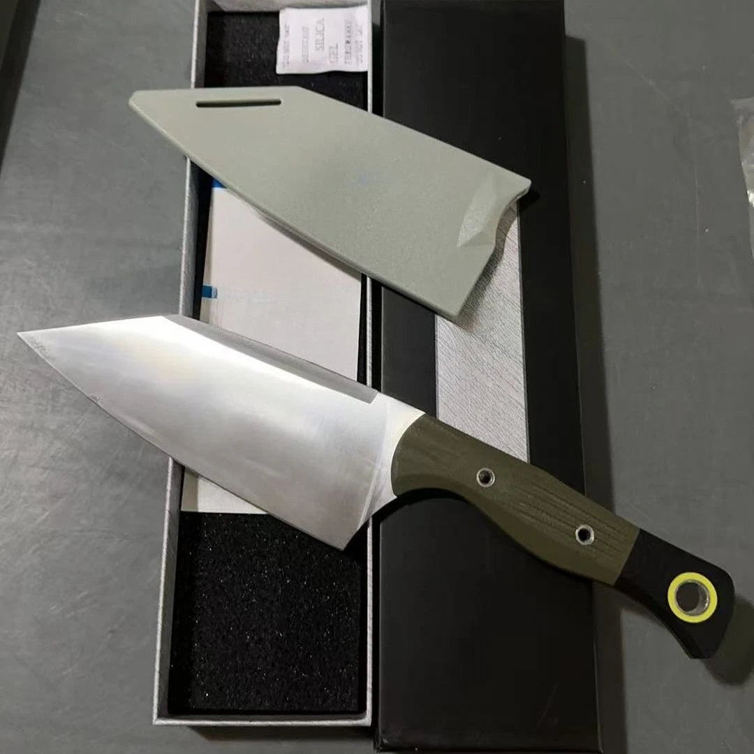 BM 4010BK-01 with Sheath Fixed Blade Knife Wild Survival Multi-tool Men's Gift Outdoor EDC Utility Straight Knives