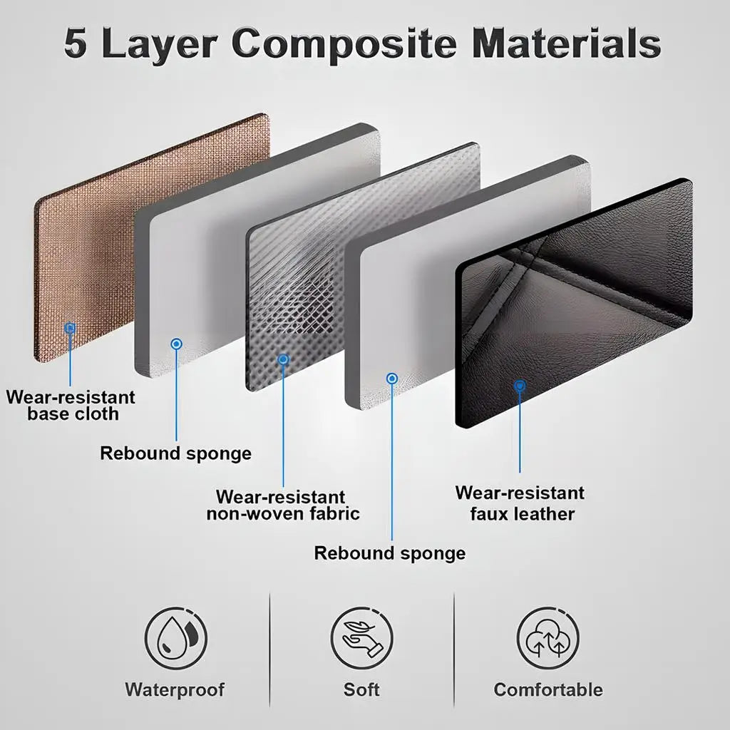 PU Leather Car Seat Cover Full Set 5 Seats For Chevrolet Front Rear Protector Deluxe Cushion