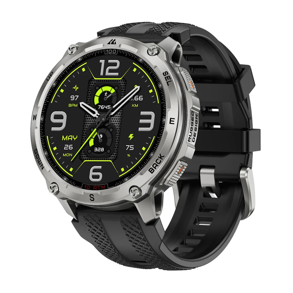 KOSPET Tank T4 GPS Smartwatch Offline Maps And Fitness Tracking