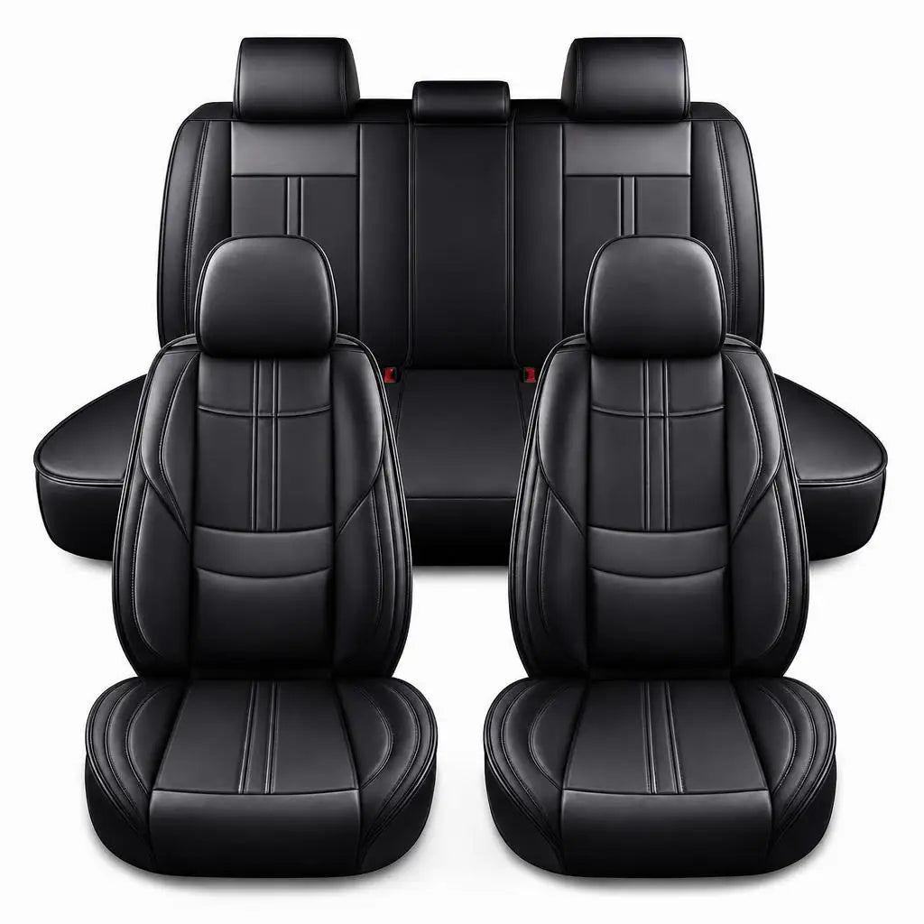 Mercedes Benz Nappa Leather Seat Covers Airbag Compatible Breathable Waterproof