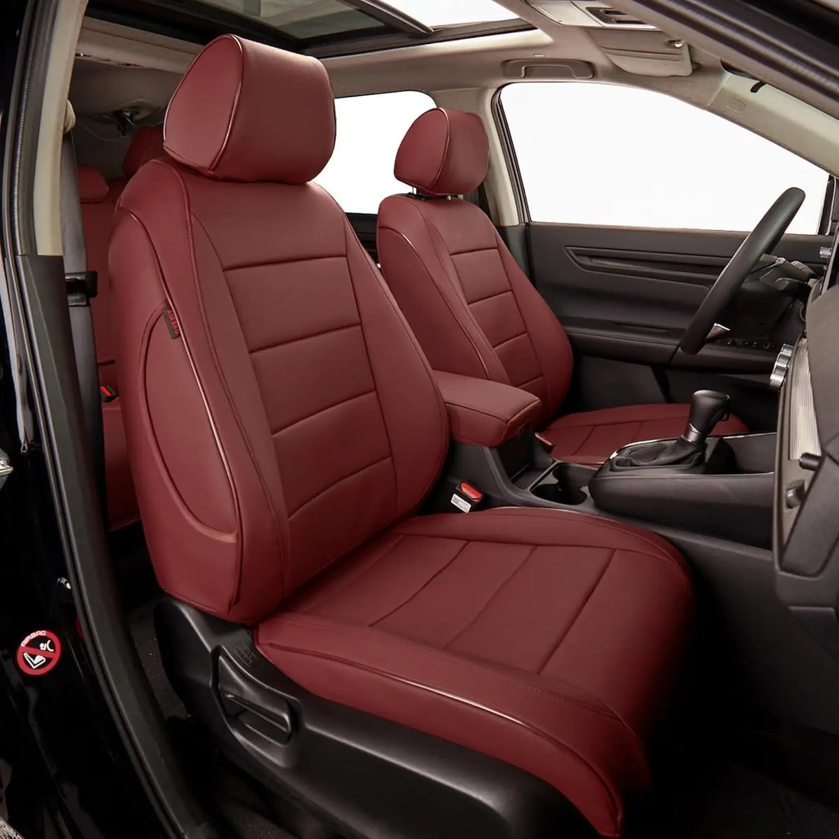 EKR Car Seat Covers For Honda CRV Custom Fit For CR-V 2023-2026 EX/EX-L/LX/Touring/Sport Waterproof Leather Cushion Seat Protective Cover